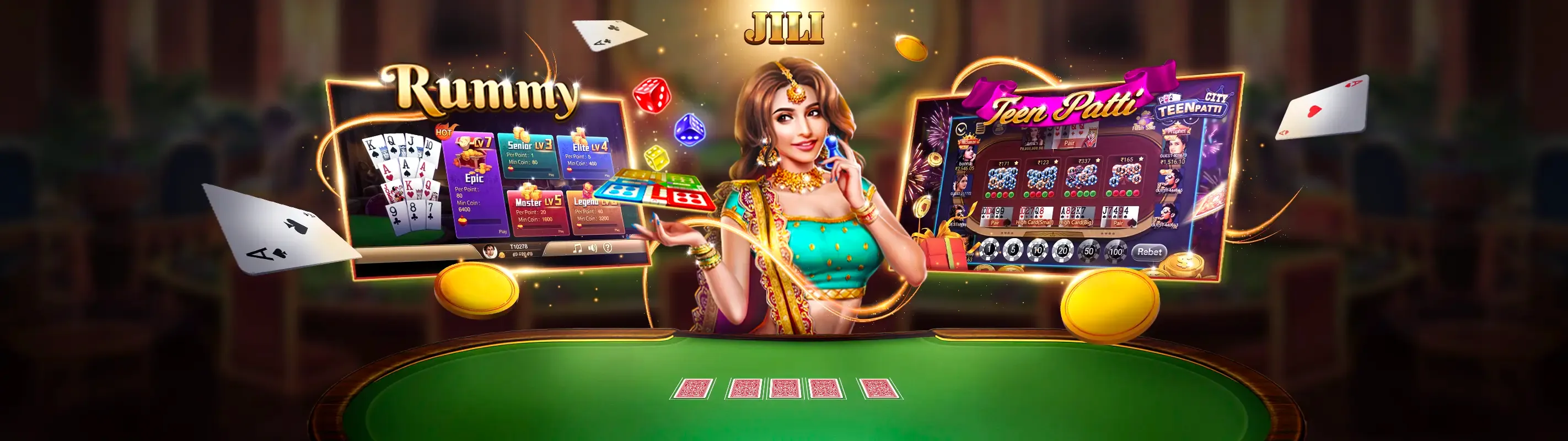 Hình ảnh nền hoành tráng thể hiện không khí sôi động của cá cược trực tuyến và casino